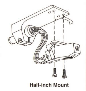 Half-Inch Mount Cartridge and Headshell System