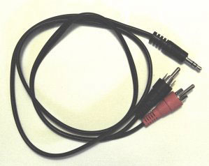 RCA Stereo-PC Audio Adapter Cable